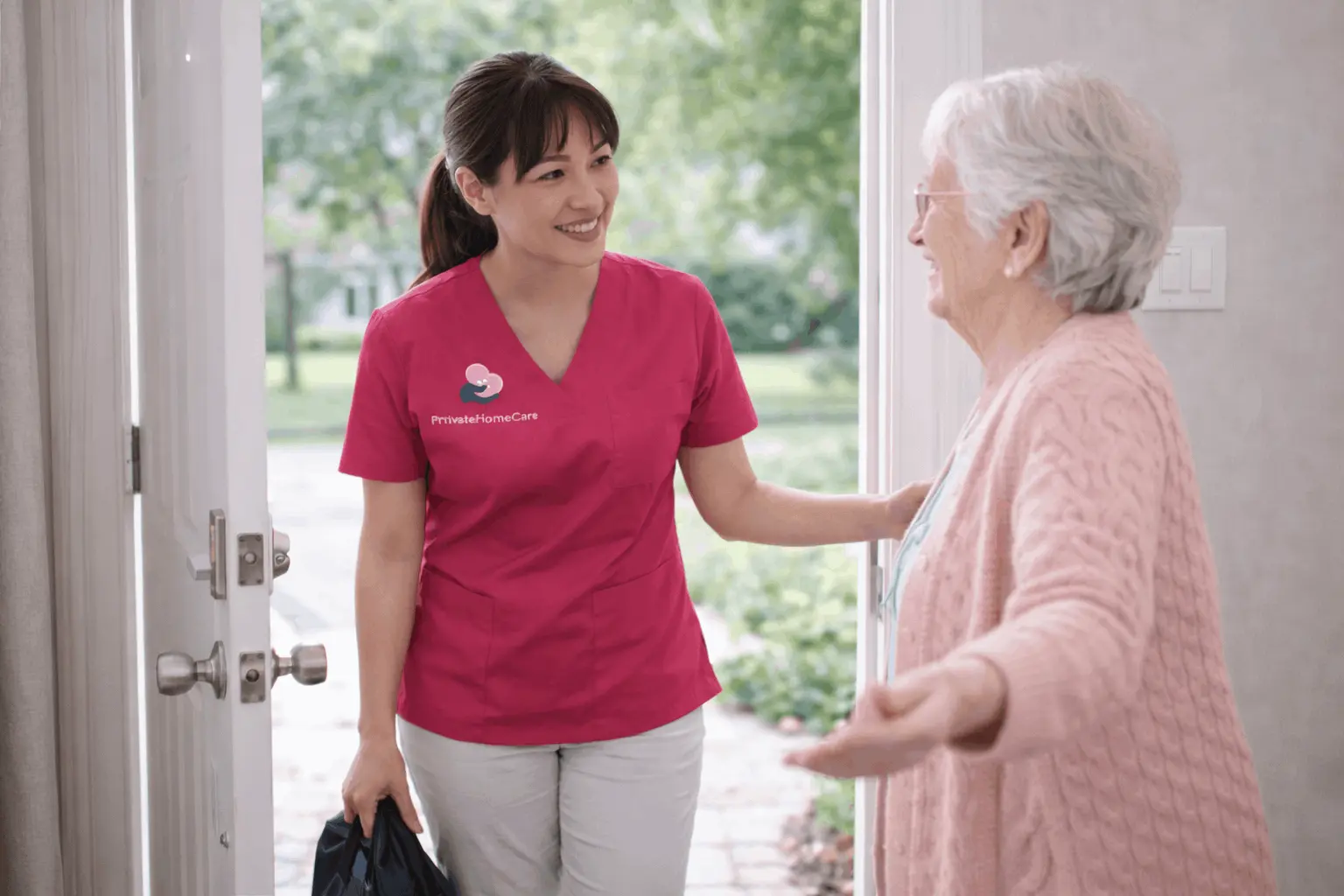 Security check welfare visit at home in Kent